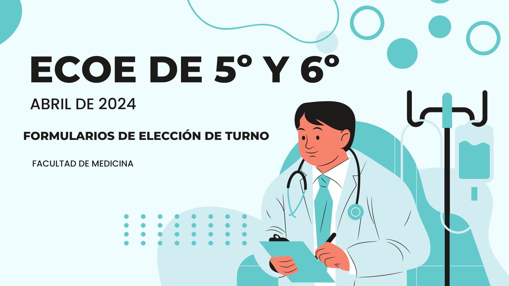 ECOE DE 5º Y 6º DE MEDICINA 2024.